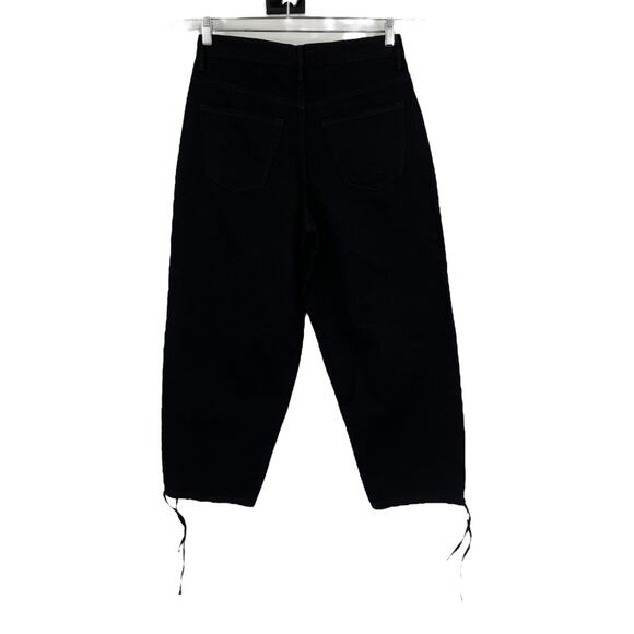 Good American pants Uniform relaxed high rise black size 4/27 - Picture 6 of 7